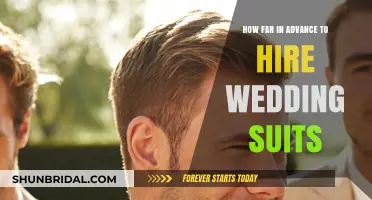 When to Hire Wedding Suits: Timing Tips for Grooms