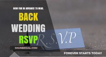When to Mail Back Wedding RSVPs