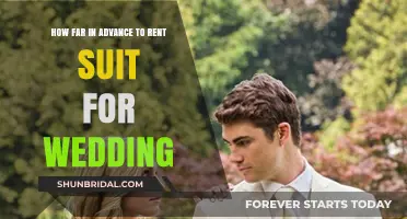 Perfect Timing: When to Rent Your Wedding Suit Stress-Free