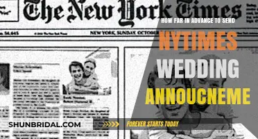 Perfect Timing: When to Submit Your NYTimes Wedding Announcement