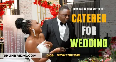 Perfect Timing: When to Book Your Wedding Caterer Stress-Free