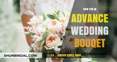 Perfect Timing: When to Order Your Wedding Bouquet in Advance