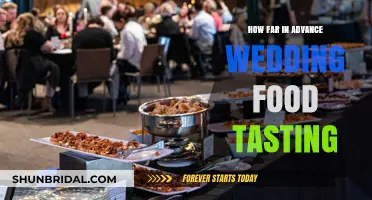 Perfect Timing for Wedding Food Tasting: Plan Ahead for Culinary Bliss