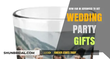 Perfect Timing: When to Prepare Wedding Party Gifts for Your Big Day