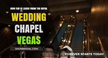 Luxor to Royal Wedding Chapel Vegas: Distance and Travel Tips