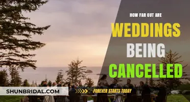 Wedding Cancellations: How Far Out Are Couples Pulling the Plug?