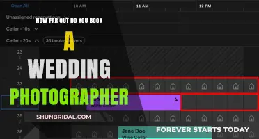 Secure Your Dream Wedding Photographer: Book Early!
