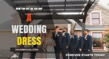 The Perfect Time to Buy Your Wedding Dress