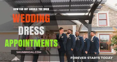 Booking Your Wedding Dress Fittings: How Far in Advance?