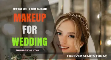 Perfect Timing: Booking Wedding Hair and Makeup Stress-Free