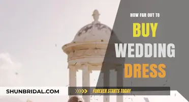 The Perfect Time to Buy Your Wedding Dress
