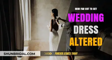 Your Dream Wedding Dress: When to Get it Altered