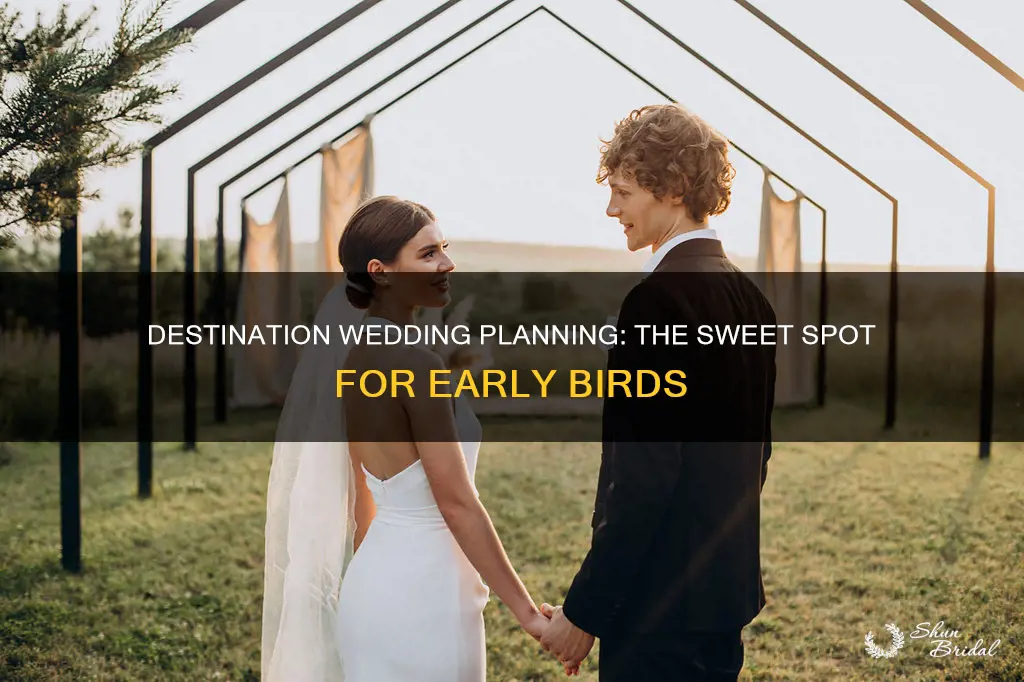 how far out to plan a destination wedding