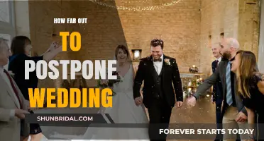 Postponing Your Wedding: Finding the Right Timeline for Your Big Day