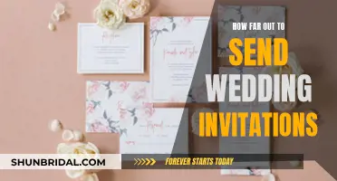 Wedding Invitation Timing: When to Send Out the Invites