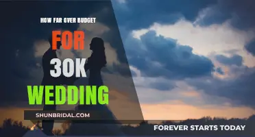 Overspending on Your Dream Wedding: Navigating a $30k Budget