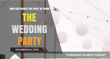 Ideal Guest Seating Distance: Enhancing Wedding Party Comfort and Elegance