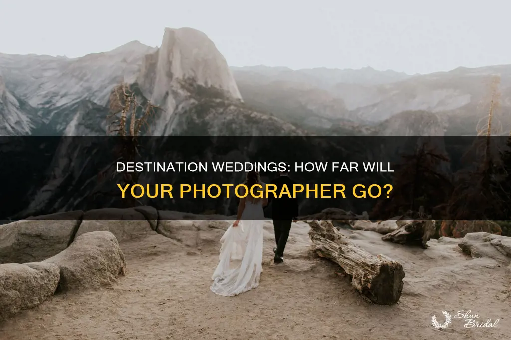 how far to ask wedding photographer to travel