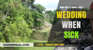 Should You Travel for a Wedding When Sick? Distance and Health Dilemma