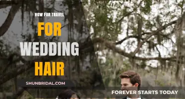 How Far Should You Travel for Your Dream Wedding Hair?