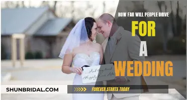 How Far is Too Far to Drive for a Wedding?