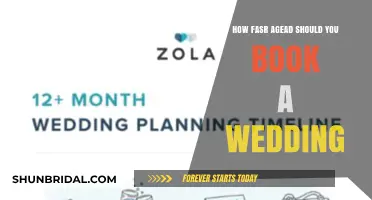 Perfect Timing: How Far Ahead Should You Book Your Wedding?