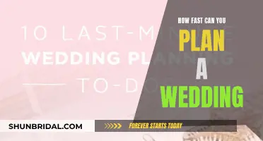 Planning a Wedding: How to Get it Done Swiftly