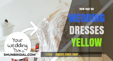 Wedding Dresses: How Long Before They Yellow?