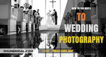 Capturing the Magic: Wedding Photography Replies