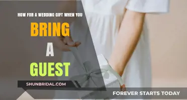 Perfect Wedding Gift Ideas When Bringing a Plus One