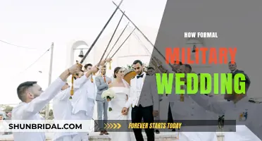 Elegant Traditions: Planning a Formal Military Wedding with Honor