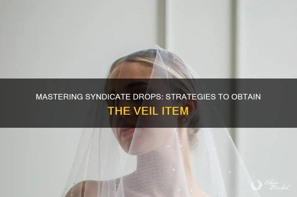 how get syndicate drop veil item