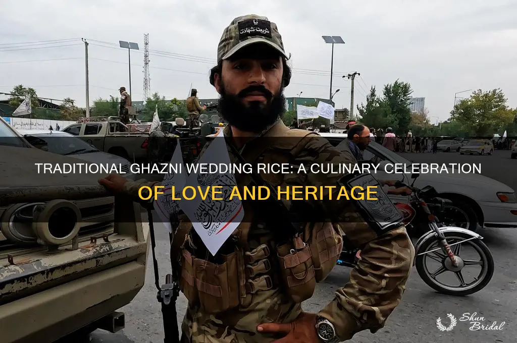 how ghazni people cook rice in their wedding