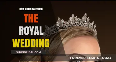Royal Wedding Glamour: How Girls Celebrated the Fairy Tale Moment