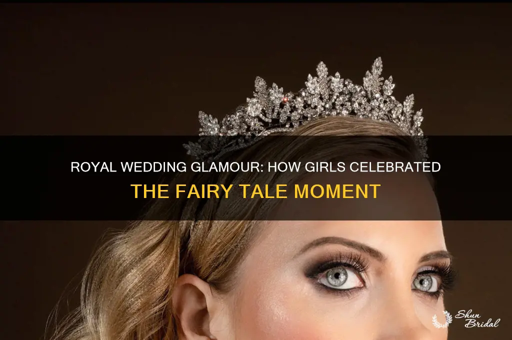 how girls watched the royal wedding
