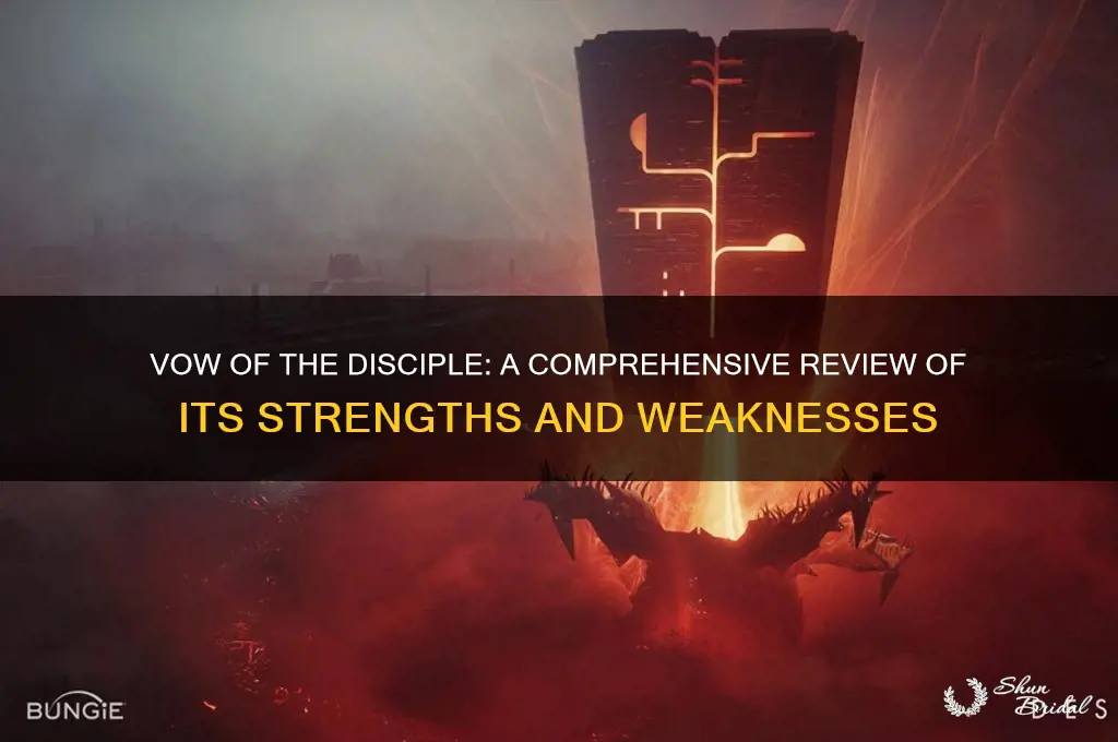 how good is vow of the disciple