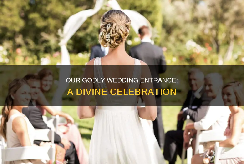 how great is our god wedding entrance