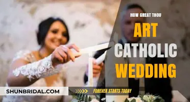 How Great Thou Art: A Catholic Wedding's Sacred Hymns and Joy