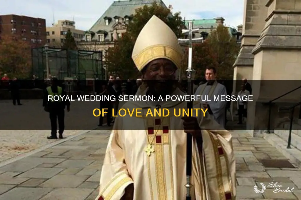 how great was the sermon at the royal wedding