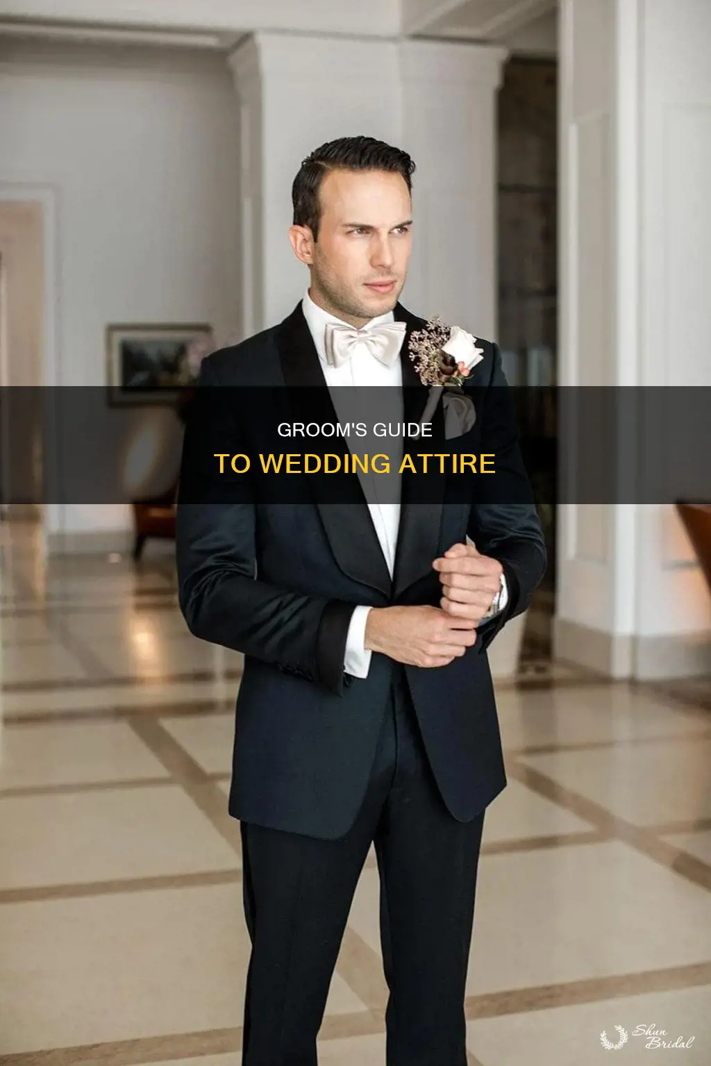 how groom dress for wedding