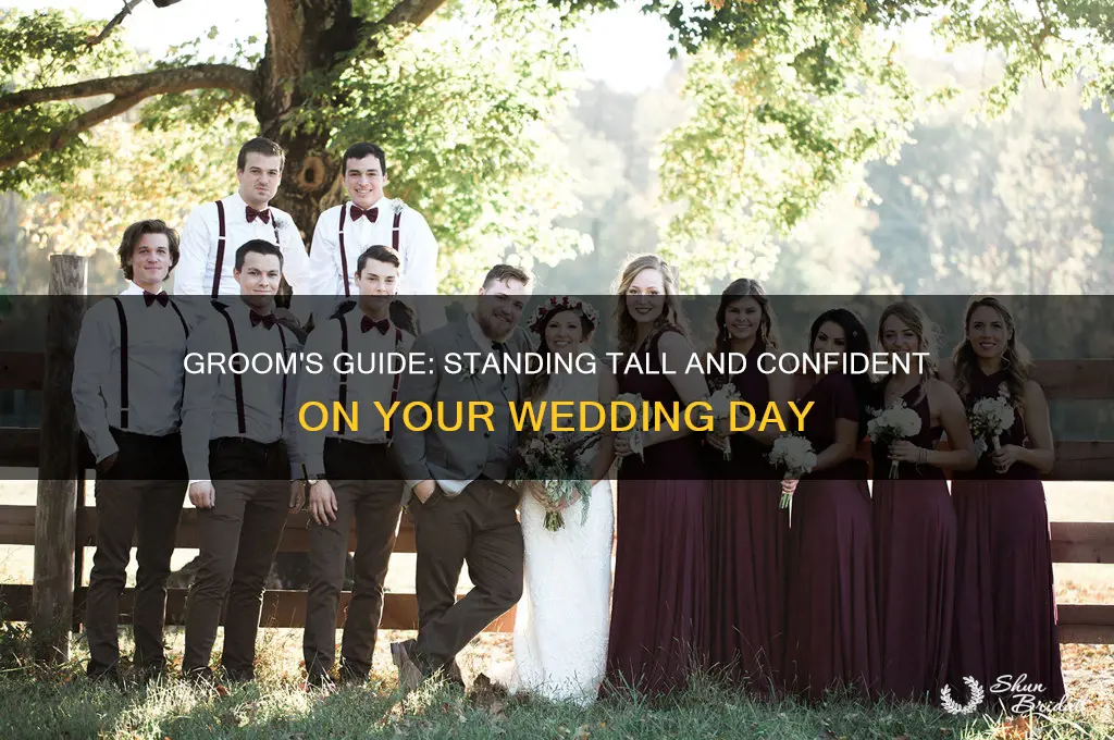 how groom stands for wedding