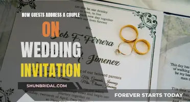 Addressing Wedding Invitations: The Proper Way to Address Couples