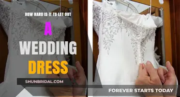 Letting Out a Wedding Dress: How Difficult Is It?