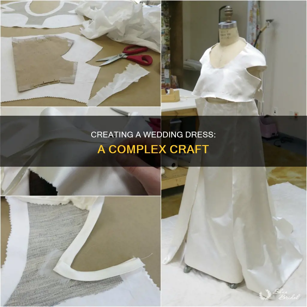how hard is it to make a wedding dress