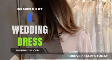 The Challenge of Sewing a Wedding Dress