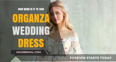 The Challenge of Sewing an Organza Wedding Dress