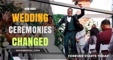 Evolving Vows: How Wedding Ceremonies Have Transformed Over Time
