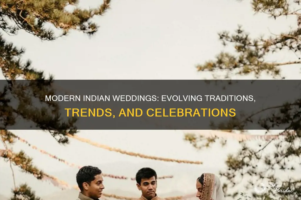 how have weddings changed in recent years in india