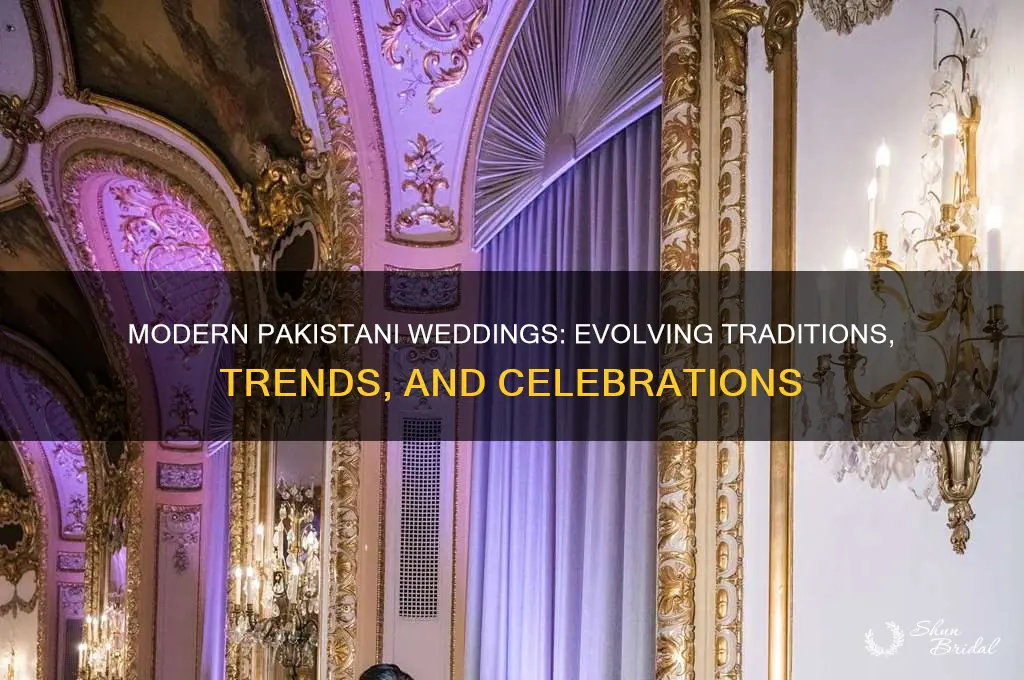 how have weddings changed in recent years in pakistan