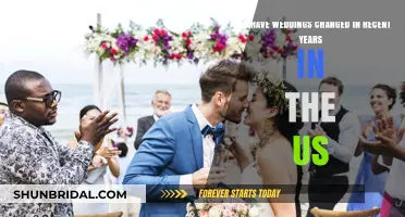 Modern US Weddings: Trends, Traditions, and Transformations in Recent Years